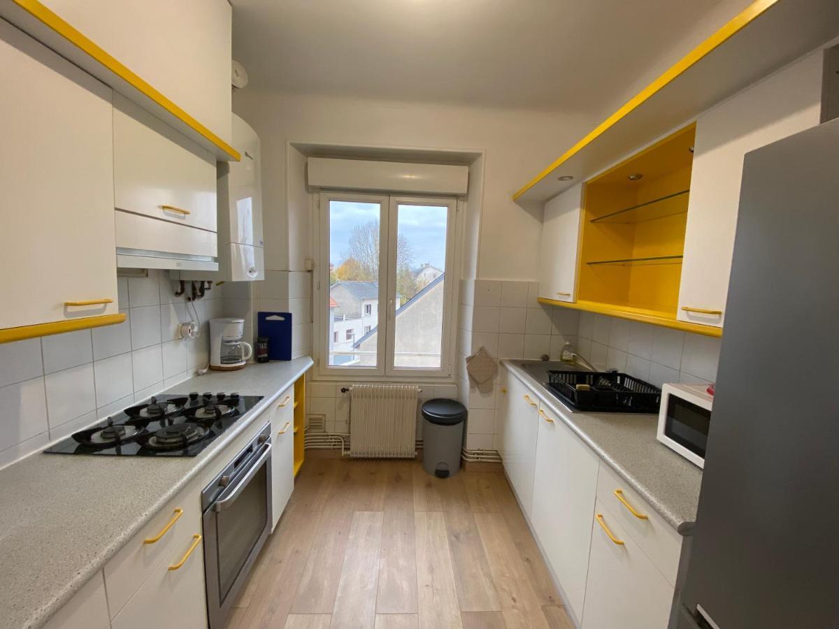 Appartement T4 Cite Cardaillac, Parking Prive, Wifi Rodez Esterno foto